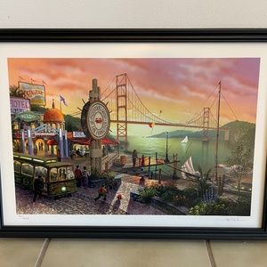 SUNSET IN SAN FRANCISCO, KEN SHOTWELL, PARKWEST GALLERY
